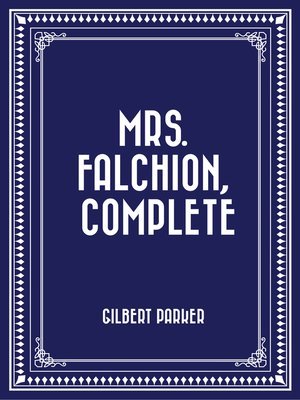 cover image of Mrs. Falchion, Complete